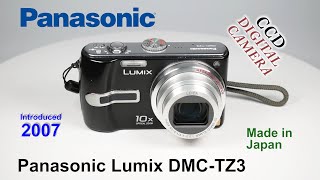 2007 Panasonic Lumix DMCTZ3  CCD Digital Camera [upl. by Kiyohara]