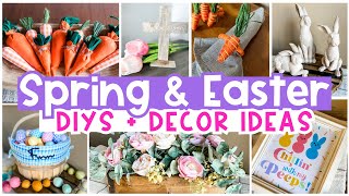 25 BEST Easter DIYs Crafts amp Decor Ideas  Dollar Tree Easter Decor 2024 [upl. by Buhler]