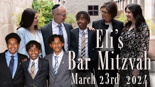 Elis Bar Mitzvah [upl. by Morton]