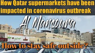 COVID19 Safety Operational Measures  Qatar supermarkets  Grocery haul [upl. by Wurtz]