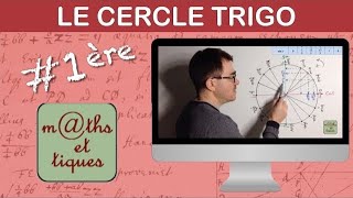 Apprendre à lire sur le cercle trigonométrique  Première [upl. by Airitac]