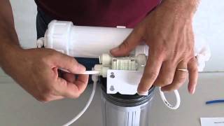 How to install an automatic shut of valve on your reverse osmosis system [upl. by Sokin]