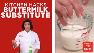 How to Substitute Buttermilk [upl. by Gauthier]