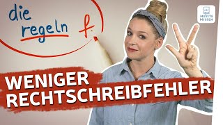 Rechtschreibung lernen – einfache DeutschTipps [upl. by Zetrac]