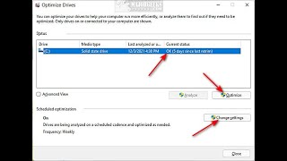 How to Optimize and Defragment Drives in Windows 10 amp 11 [upl. by Ahsiral]