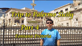 Trip to Palermo Sicily  part 4  Fontana Pretoria [upl. by Torto]