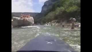 Ardeche River  A 32km Virtual Descent [upl. by Amadis]