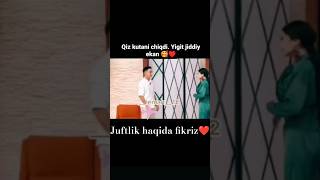 Devor ortidagi sevgi❤ Juftlik haqida fikriz❤ 👍 love ilkuchrashuv rek mp3 ilksevgim funny duet [upl. by Petuu4]