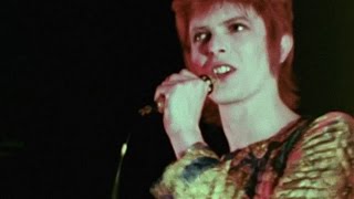 David Bowie  Suffragette City  live 1972 rare footage2016 edit [upl. by Whiteley]