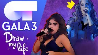 LO MEJOR DE LA GALA 3 Ot18Gala3  Draw My Life [upl. by Enalahs301]