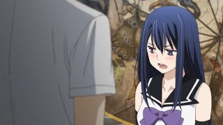 Brynhildr in the darkness Ryouta and Neko English Dub Anime [upl. by Annaillil73]