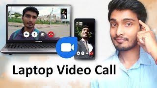 laptop se video calling kaise kare  How to video call from laptop [upl. by Fawn789]