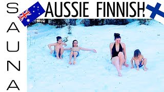 AUSSIE FINNISH SAUNA NIGHT PART 12 [upl. by Annayek]