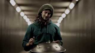 Solo Hang Drum in a Tunnel  Daniel Waples  Hang in Balance  London  England HD [upl. by Mathilda]