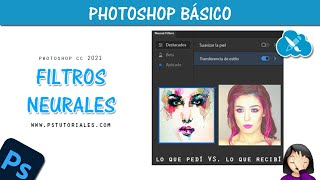 Filtros neurales 💙 NOVEDADES PHOTOSHOP CC 2021 [upl. by Frey]