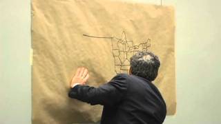 Al Franken draws US map for Middle Schoolers Original [upl. by Evante623]