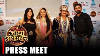 Zee TVs Period Drama Jodha Akbar PRESS CONFERENCE  Paridhi Sharma Rajat Tokas Ekta Kapoor [upl. by Elwin]