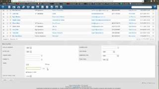 Using the mass update feature in SugarCRM [upl. by Gweneth830]