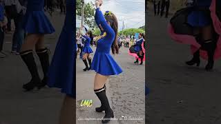 Alexandra Espinoza 💃🎵 Tiburones Music Band belleza cachiporras baile dance elsalvador [upl. by Assanav]