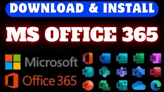 How to download and install MS Office 365 [upl. by Schiffman39]