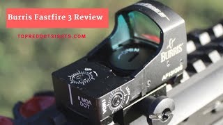 Burris Fastfire 3 Review top red dot sights topreddotsightscom [upl. by Hairakcaz]