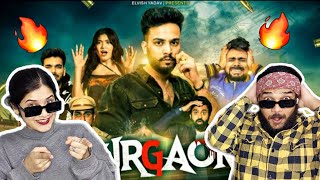 GURGAON  Web Series  Elvish Yadav Reaction  E01  Part 1  Reaction Bazar [upl. by Galateah]