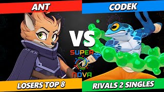 Supernova 2024 Top 8  Ant Fleet Vs Codek Ranno Rivals 2 Tournament [upl. by Tomasine]