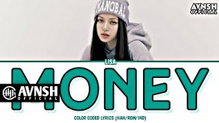 LISA  MONEY Cn1boyz Book EP12  Color Coded Lyrics HanRomInd [upl. by Elnukeda673]