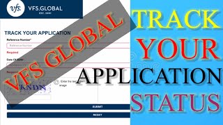 How to track vfs global visa application Malta How to track vfs global visa application status [upl. by Glavin]