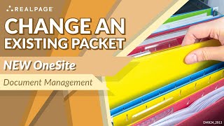 Change an Existing Packet [upl. by Oknuj]