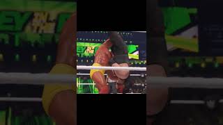 Vintage Hulk Hogan Atomic Leg Drop on Kane wwe wwe2k24 [upl. by Gabriell]