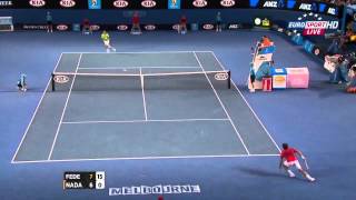 HD Federer Nadal Australian Open 2012 Highlights part 1 [upl. by Appilihp]