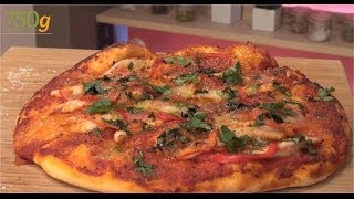 Recette de Pizza au poulet  750g [upl. by Georgia]