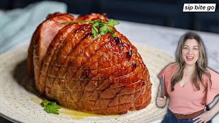 How to bake ham in the oven with glaze [upl. by Assillam]