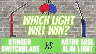 Best Rechargeable LED Work Light Comparison Streamlight Stinger VS Astro Tools [upl. by Anaya]