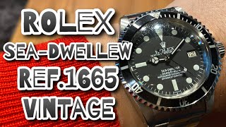 ロレックス シードゥエラー ヴィンテージ  ROLEX SEADWELLER Ref1665 [upl. by Notlrak]