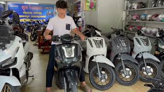 GTR GINIO 110cc 2024 ថ្មីកេះ ទើបចូលស្តុក មានច្រើនរើសបានតាមចិត្ត [upl. by Roland]