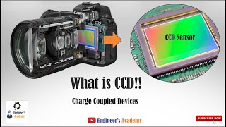 Image Sensor Explained CCD Charge Coupled Device [upl. by Nesnah]