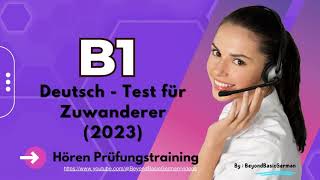 GAST 2023 TELC B1 Hören Deutsch Test für Zuwanderer [upl. by Yvaht]