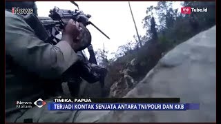 Pos TNI Diserang TNIPolri Baku Tembak dengan KKB Dua Anggota Terluka  iNews Malam 1112 [upl. by Livia549]