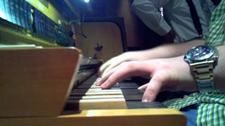 Final Fantasy Series Theme solo church organ during service [upl. by Neeneg]