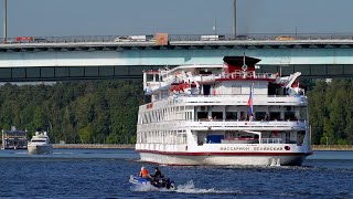 Tourist River Boat Vissarion Belinsky [upl. by Ynafetse671]