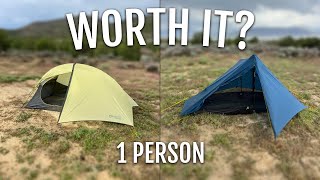 Should You Buy A 1 Person Tent For Backpacking [upl. by Gatian994]