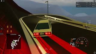 Takumi Fujiwara vs Kyoichi Sudo on Irohazaka FULL RUN  Initial D Roblox Stage 3 Teaser [upl. by Einned680]