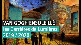 Éblouissant  Les Carrières de Lumières accueillent Van Gogh  Baux de Provence Vidéo YouTube [upl. by Gale628]