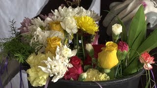 New Hope Woman Bundles Flowers Love for Breast Cancer Survivors [upl. by Oakleil717]