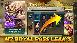 M7 ROYAL PASS LEAKS IS HERE  UPDATE 18  BGMI amp PUBG   SAMSUNGA3A5A6A7J2J5J7S5S6S7S9 [upl. by Etnohc107]