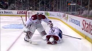 NHL Teammate Collisions [upl. by Namolos300]