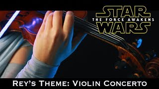 STAR WARS  Reys Theme Violin Concerto  Patti Rudisill [upl. by Valentia331]