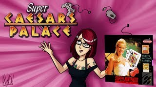 Super Caesars Palace  Game Review SNES [upl. by Sihonn784]